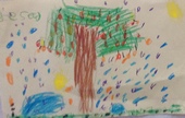 Kid’s Art of One Seed