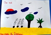 Kid’s Art of One Seed