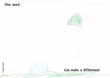 Kid’s Art of One Seed