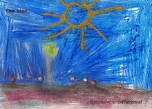 Kid’s Art of One Seed