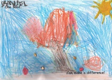 Kid’s Art of One Seed
