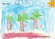 Kid’s Art of One Seed