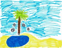 Kid’s Art of One Seed