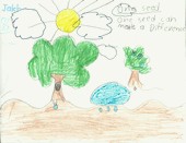 Kid’s Art of One Seed
