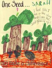Kid’s Art of One Seed