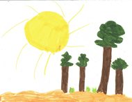 Kid’s Art of One Seed